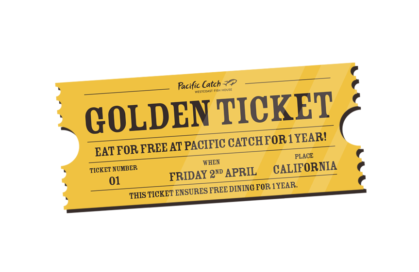 Pacific Catch Golden Ticket